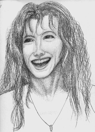 happy face sketch